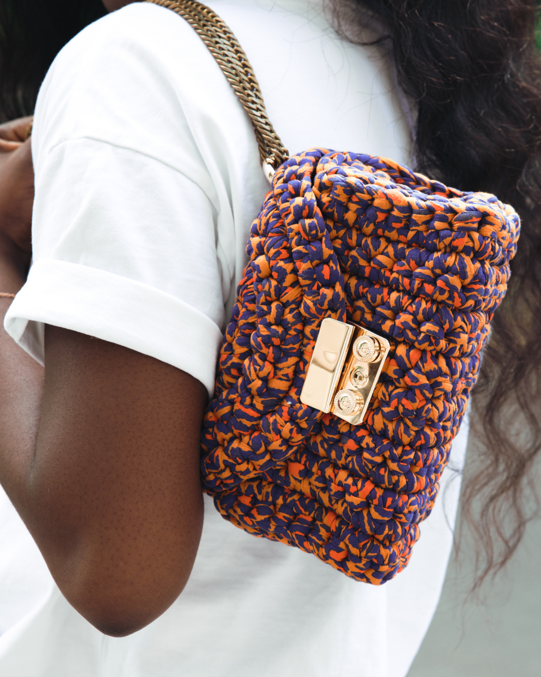 Pepita "Tangerine Tiger" bag 