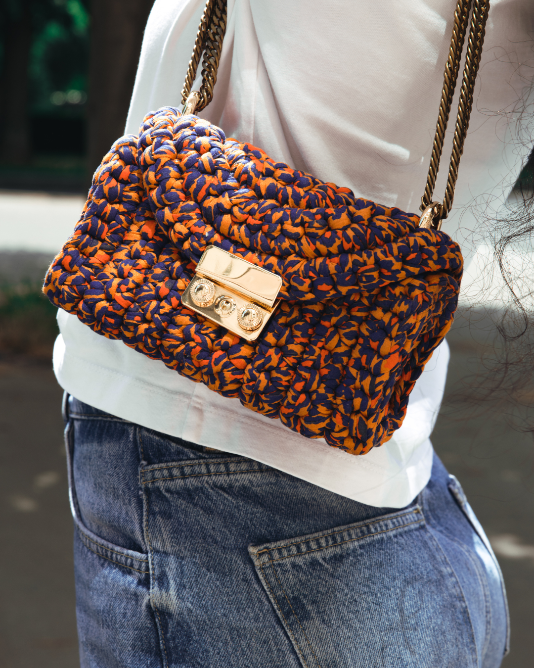 Sac Pepita "Tangerine"