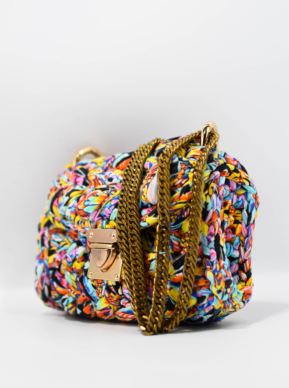 Jade Flower Power mini bag