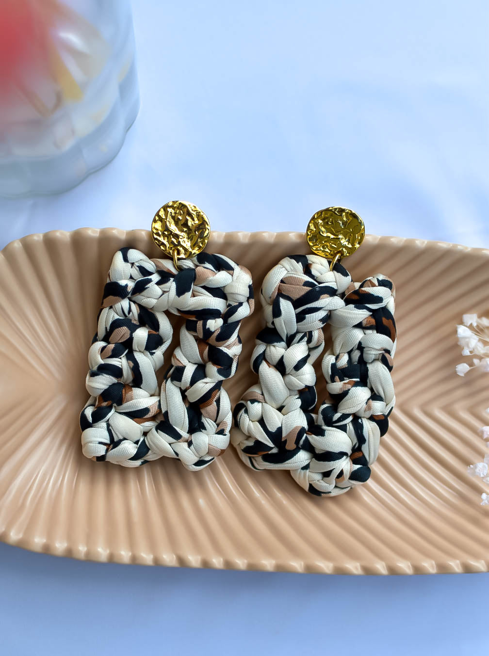 Boucles Maïa "Perle de lait"