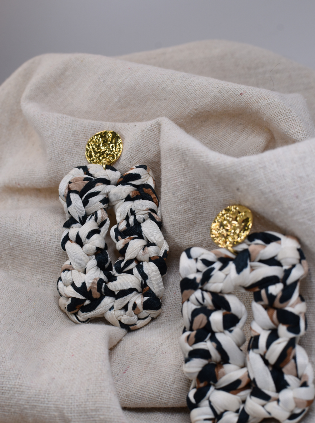 Boucles Maïa "Perle de lait"
