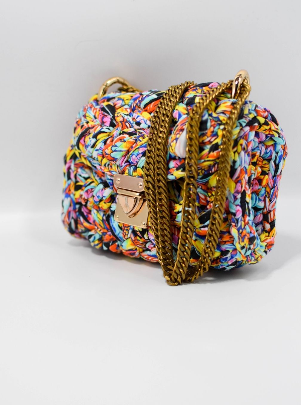 Jade Flower Power mini bag
