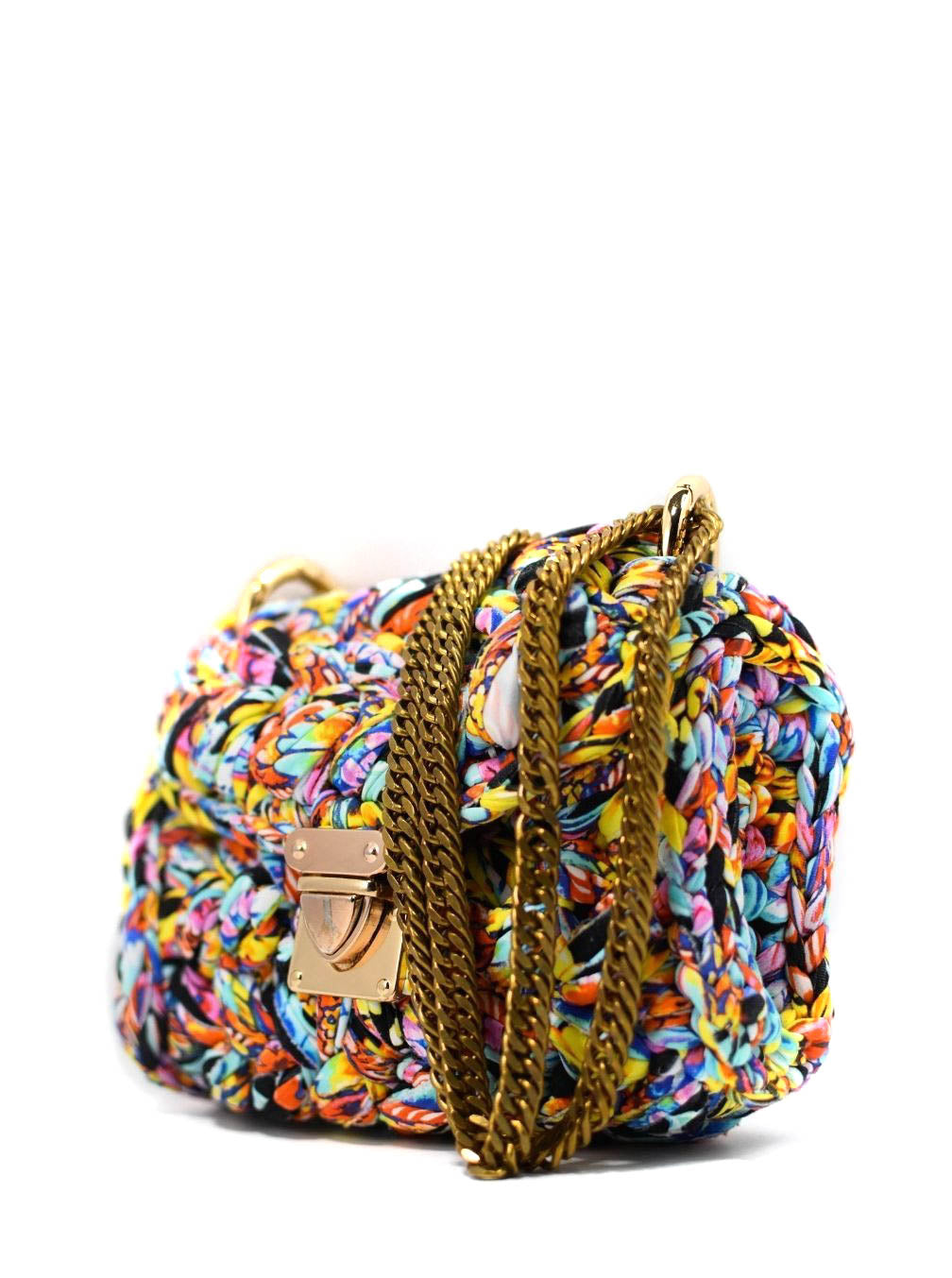 Jade Flower Power mini bag