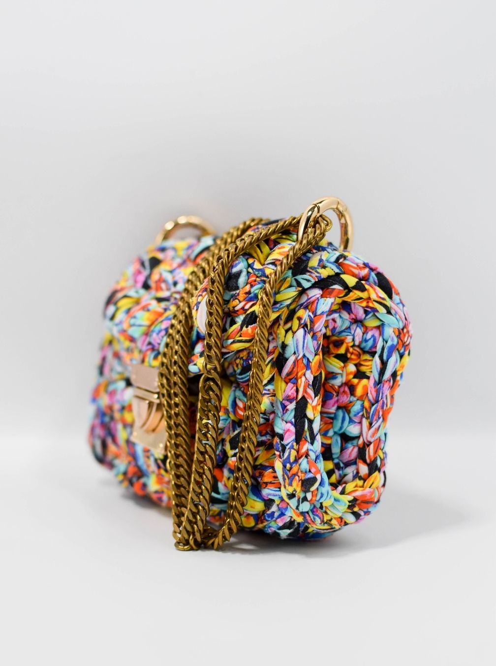 Jade Flower Power mini bag