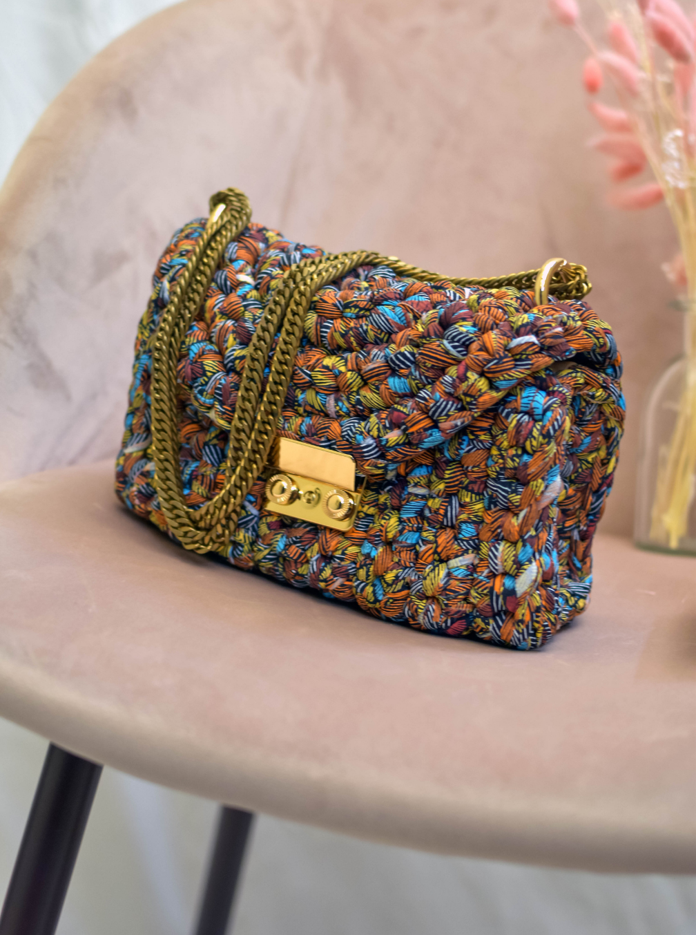 Pepita "Tangerine Tiger" bag 