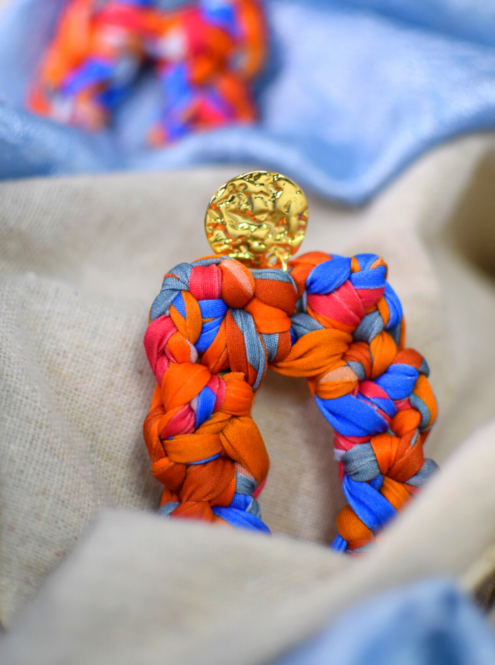 Léa  "Fleur du Japon" earrings